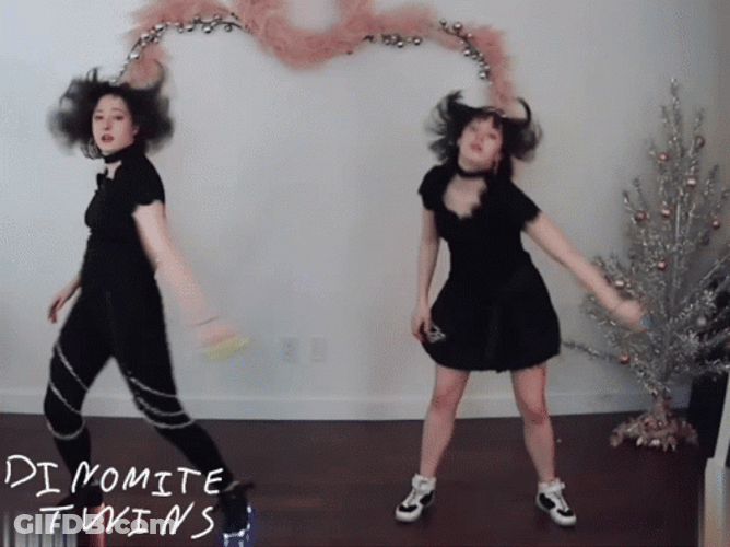 Dinomite Twins Dancing GIF