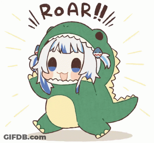 Dinosaur Anime GIF
