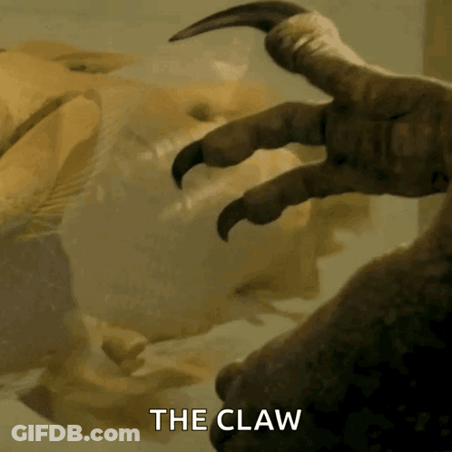 Dinosaur Claw Saying The Claw GIF