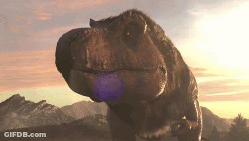 Dinosaur Close Up GIF