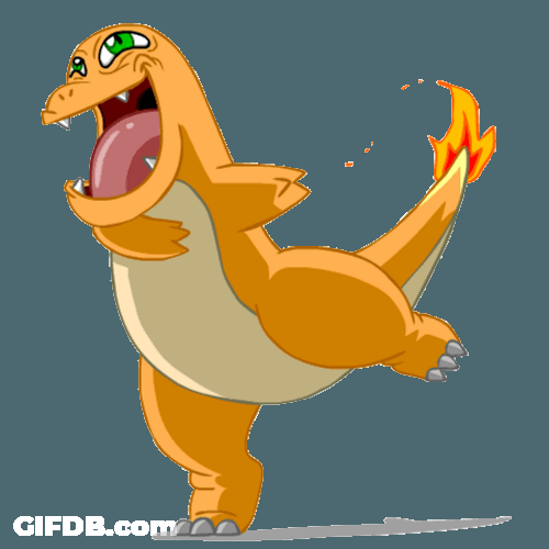 Dinosaur Dance Charmander Pokemon GIF