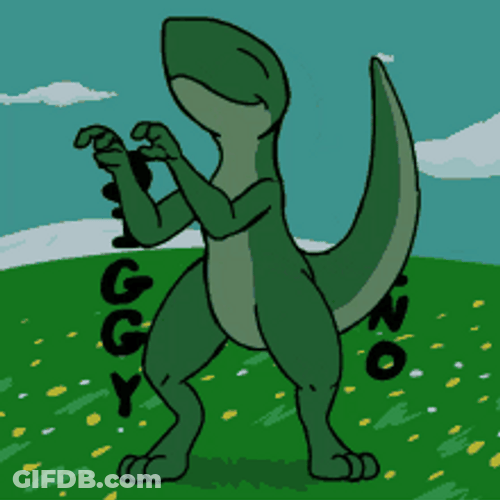 Dinosaur Dance Swaying Little Arms GIF