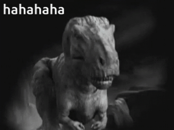 Dinosaur Haha GIF