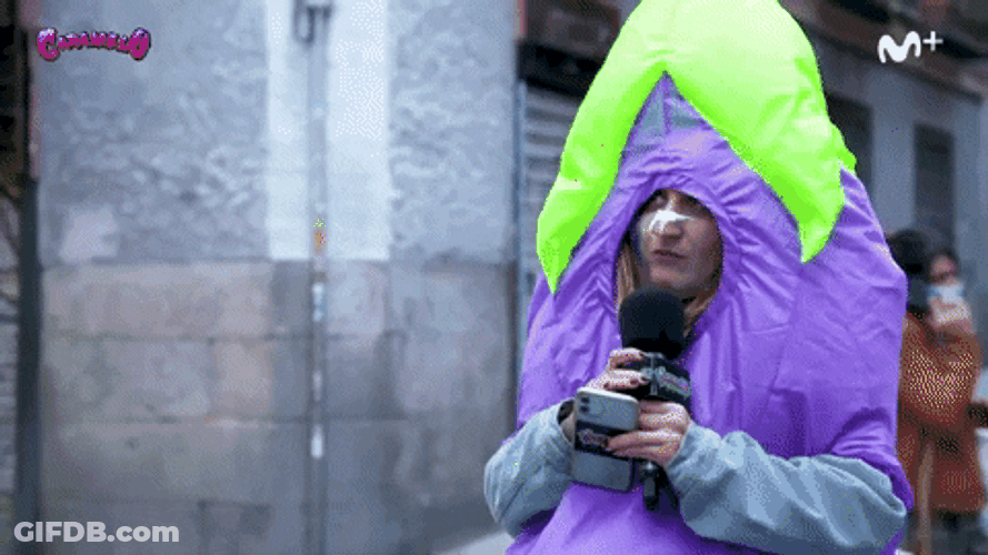 Dinosaur Hug Emoji Eggplant Costume GIF