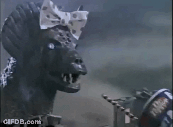 Dinosaur With Ribbon Drinking Dr Pepper GIF
