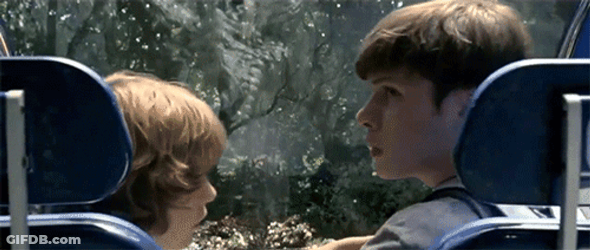 Dinosaurs Break The Glass GIF