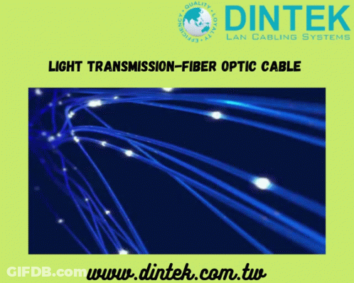 Dintek LAN Cabling System Fiber Optic Cable GIF