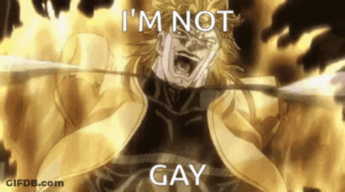 Dio From JoJo's Bizarre Adventure Holding Sword And Screaming GIF