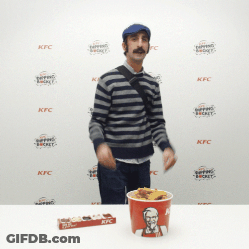 Dip Kfc On Gravy GIF