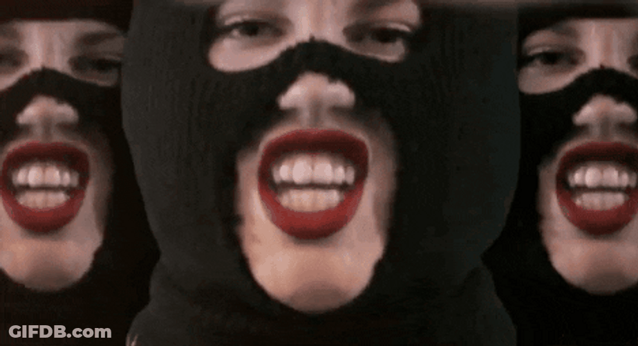 Diplo Wearing Ski Mask Shouting GIF