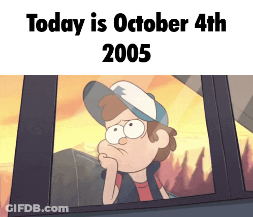 Dipper From Gravity Falls Looking Out Window GIF