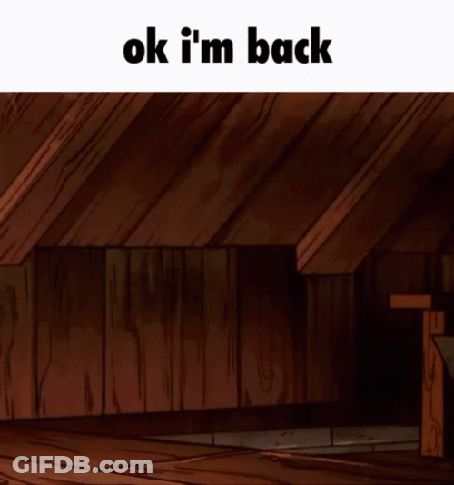 Dipper In Gravity Falls Says Ok I'm Back GIF