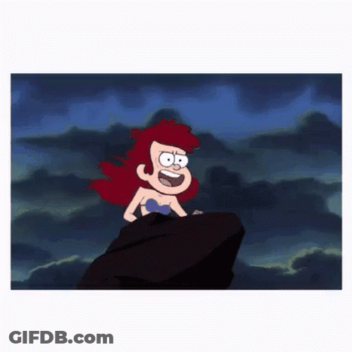 Dipper Pines Mermaid GIF