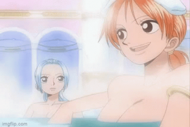 Dipping In Pool With Nefertari Vivi GIF