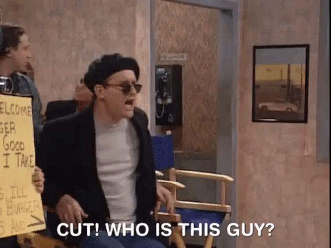 Director Cut Who Is This Guy GIF
