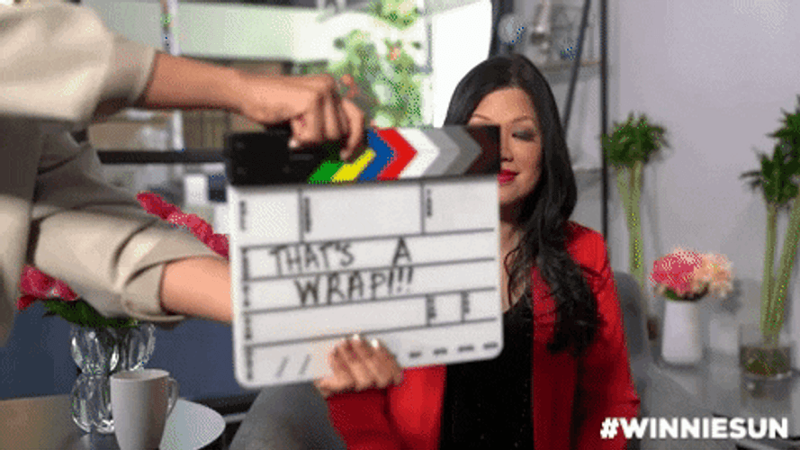 Director's Cut That's A Wrap GIF