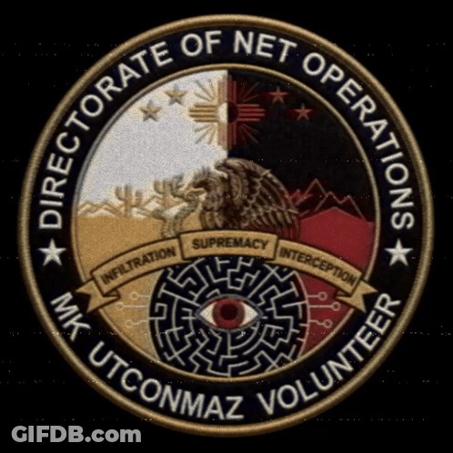 Directorate Of Net Operations MK U Tconmaz Volunteer Patch GIF