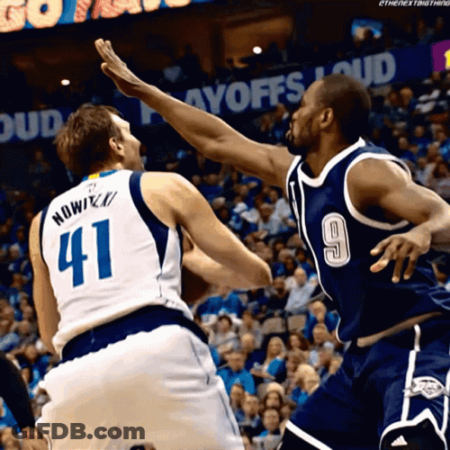 Dirk Nowitzki Fade Away GIF