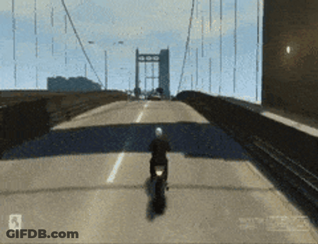 Dirt Bike Showdown Tumbled Down GIF