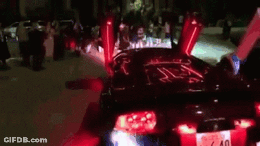 Dirt Neon Cool Car GIF