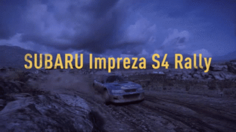 Dirt Rally 2.0 Ford Focus VS. Subaru Impreza S4 GIF