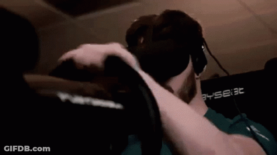 Dirt Rally Virtual Driving Game Focus Control GIF