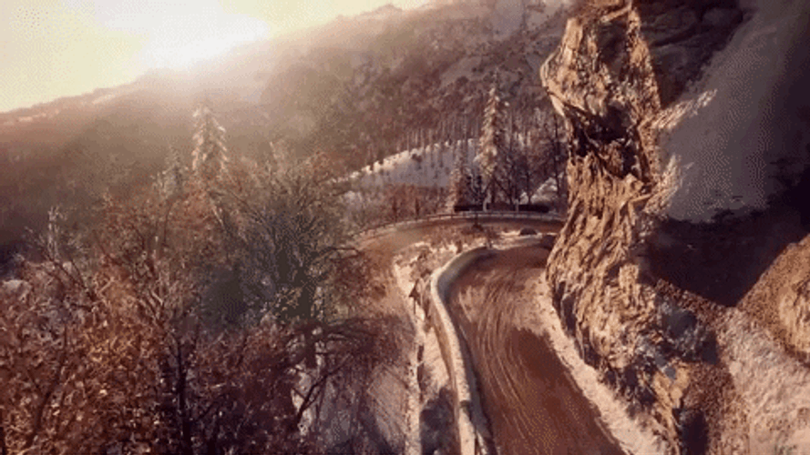 Dirt Rally World Championship Aesthetic Car Drift GIF