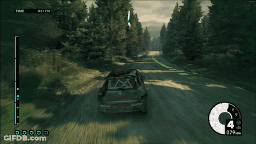 Dirt Showdown Car Smooth Tumbling GIF