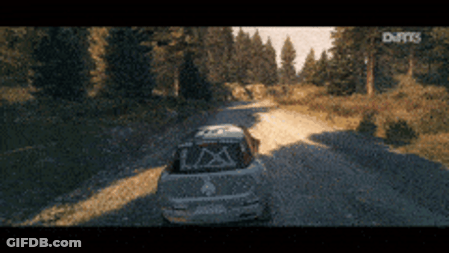 Dirt Showdown Car Tumbling Down GIF