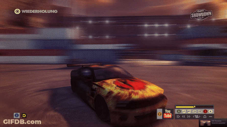 Dirt Showdown Running In Circles GIF