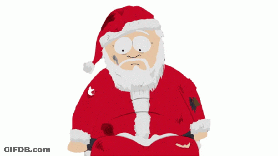 Dirty Animated Santa Claus Noel GIF