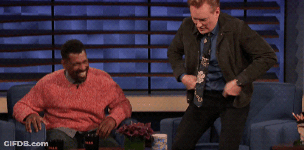 Dirty Dancing Conan O'Brien Hip Thrust GIF
