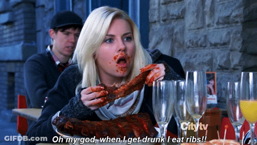 Dirty Martini: You Crave A Light Snack. GIF
