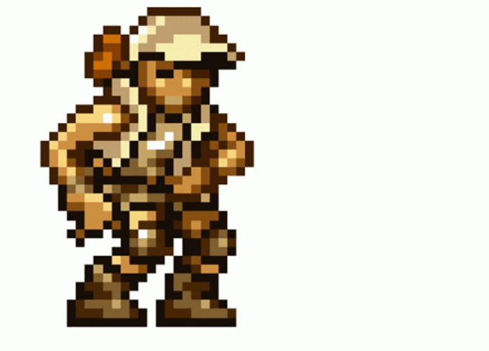 Dis Gon Be Good Pixelated Soldier GIF