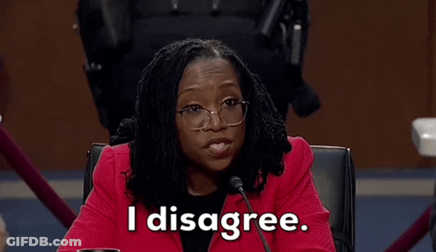 Disagree Senate Judiciary GIF