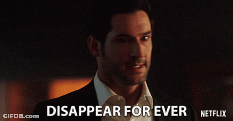 Disappear For Ever Meme GIF
