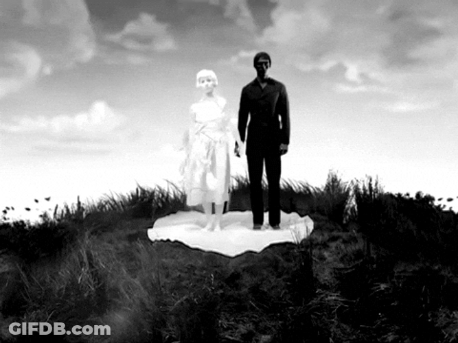 Disappearing Meme Black And White Slow Fading GIF