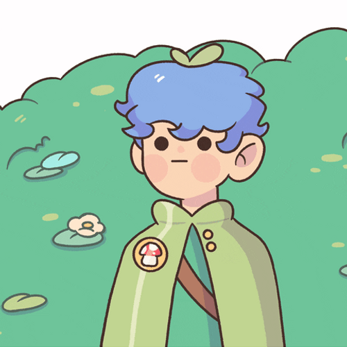 Disappearing Meme Boki Hiding In Bush GIF