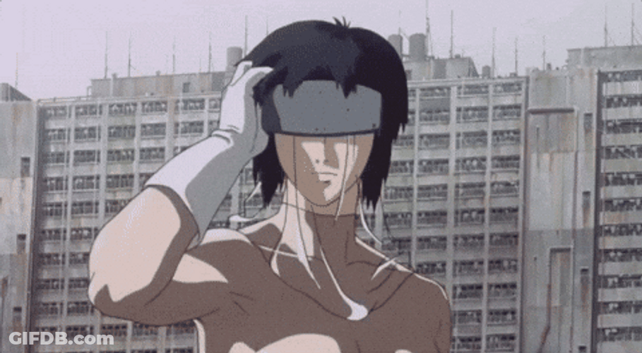 Disappearing Meme Ghost In The Shell GIF