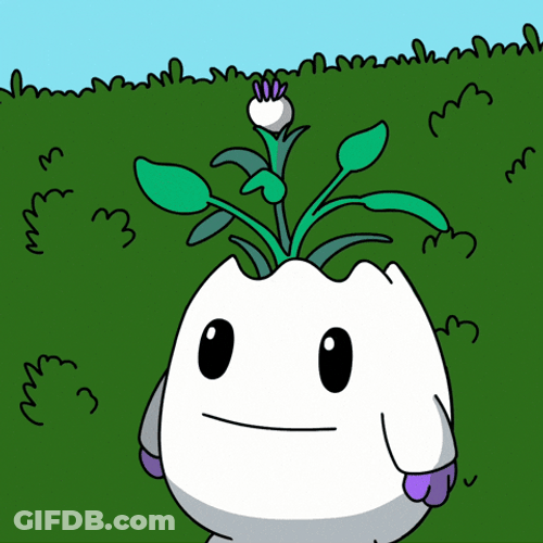 Disappearing Meme Magic Eden Hiding In Garden GIF