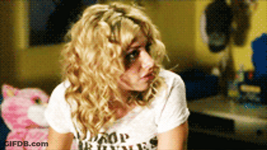 Disappointed Aly Michalka Duhhh GIF