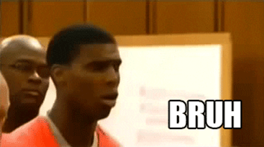 Disappointed Bruh Expression GIF