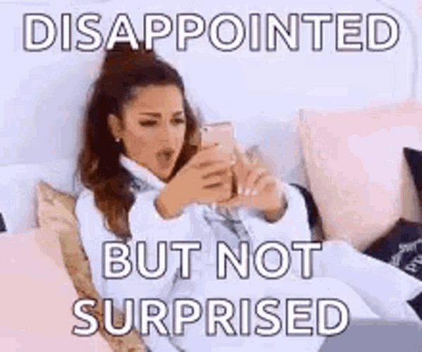 Disappointed But Not Surprised Mad Woman GIF