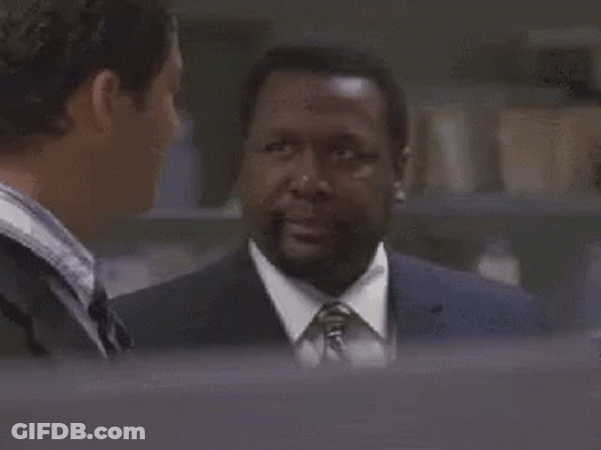 Disappointed Head Shake Of William Bunk GIF