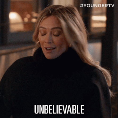 Disappointed Hilary Duff Unbelievable GIF