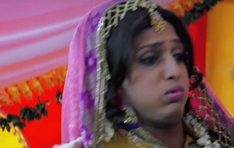 Disappointed Indian Bride GIF