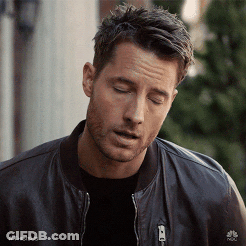 Disappointed Justin Hartley I Can't GIF