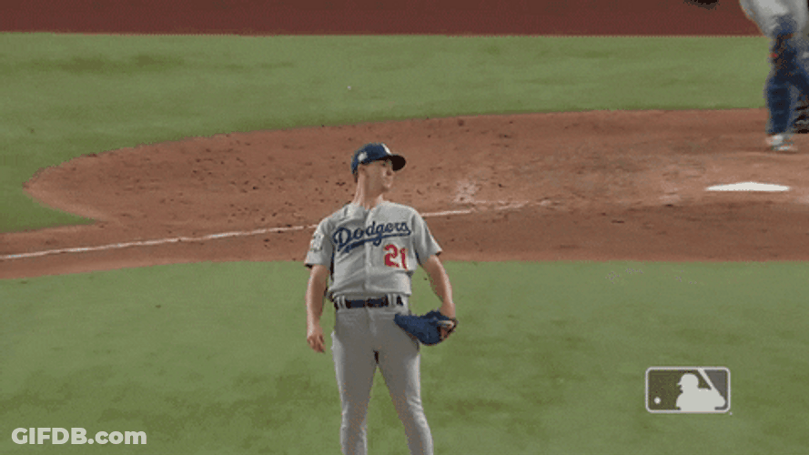 Disappointed Major League Baseball Player Walker Buehler GIF