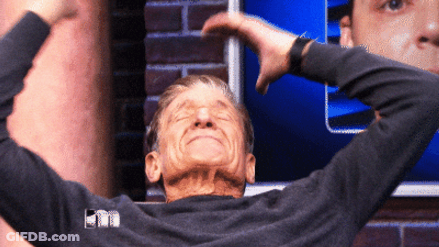 Disappointed Maury Hands On Head GIF