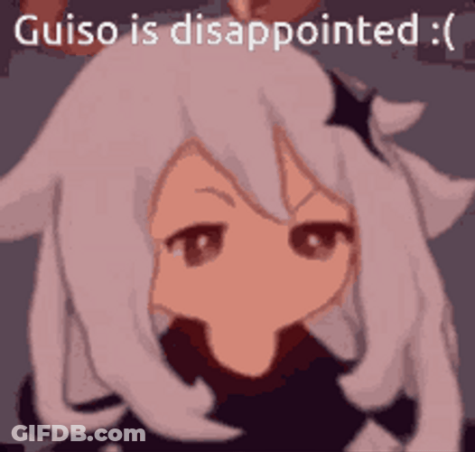 Disappointed Paimon Genshin Impact GIF